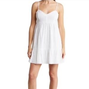 ABOUND whittle cotton prairie babydoll mini dress ✨